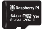 sd kartice RASPBERRY PI Raspberry pi Micro SD Card 64GB A2 Class, unprogrammed, Raspberry pi SC1629