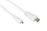 kabli RASPBERRY PI Micro HDMI to HDMI Cable 2m White, Raspberry Pi SC0531