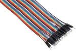 wires, headers JH ELECTRONICS Male-Female 15cm wire, 40 pieces, JH Elec. YXA369